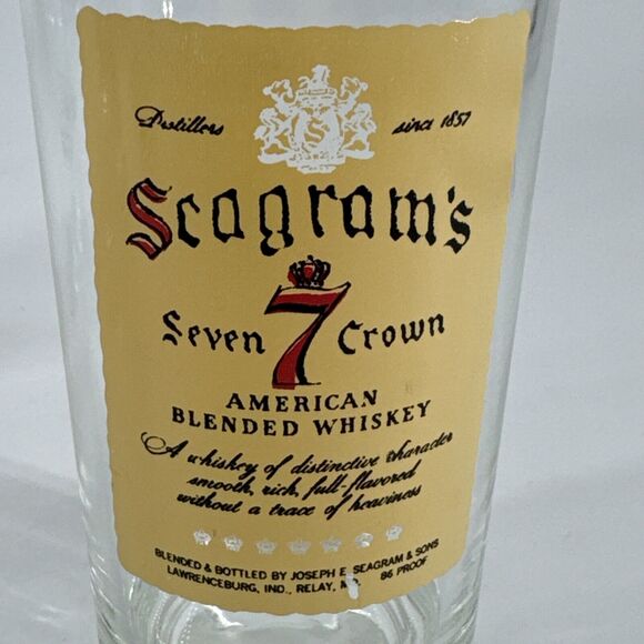 Beer Liquor Glasses Lot of 5 Market St Seagrams Kriek King Stefans FREE SHIPPING - Picture 11 of 16